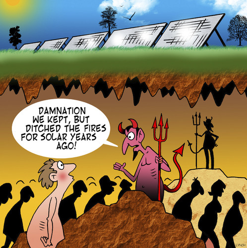 Hell goes solar Hell goes solar