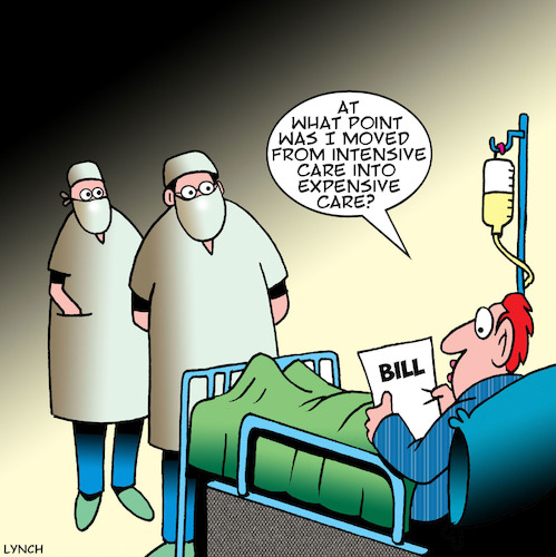 Image result for hospital bills cartoon