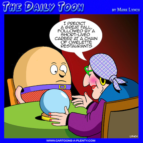 Cartoon: Humpty (medium) by toons tagged crystal,ball,humpty,dumpty,all,the,kings,horses,omelettes,crystal,ball,humpty,dumpty,all,the,kings,horses,omelettes