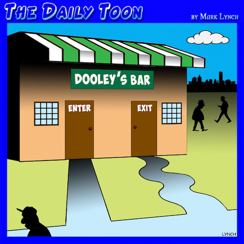 Cartoon: Irish pub (medium) by toons tagged pubs,beer,pubs,beer