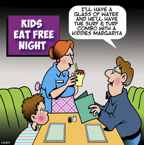 Kids eat free Kids eat free