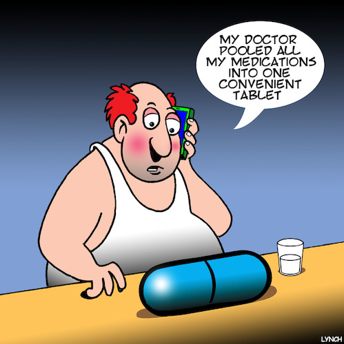 Cartoon: Medication (medium) by toons tagged tablets,medications,combined,medication,doctors,tablets,medications,combined,medication,doctors