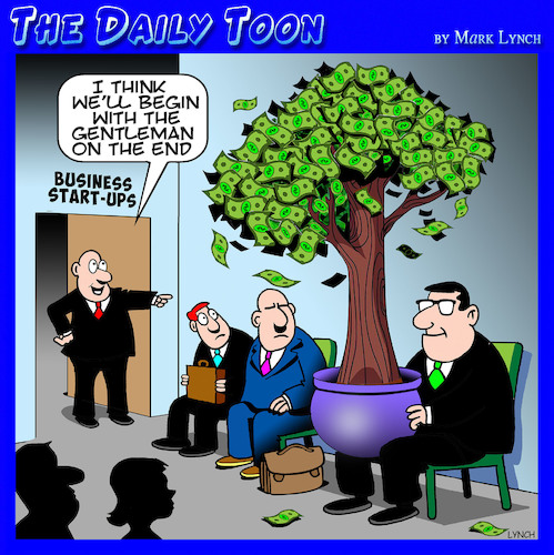 Money tree By toons | Business Cartoon | TOONPOOL