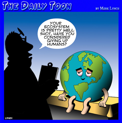 Mother earth By toons | Nature Cartoon | TOONPOOL