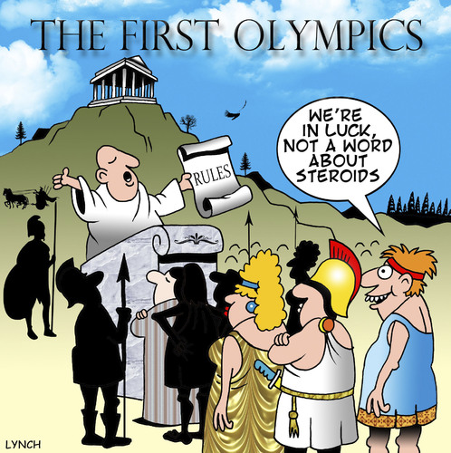 Olympics By Toons Sports Cartoon Toonpool