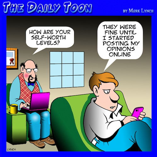Online Trolls By toons | Philosophy Cartoon | TOONPOOL