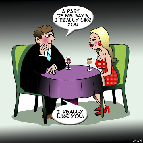 Cartoon: Part of me (medium) by toons tagged lust,penis,lust