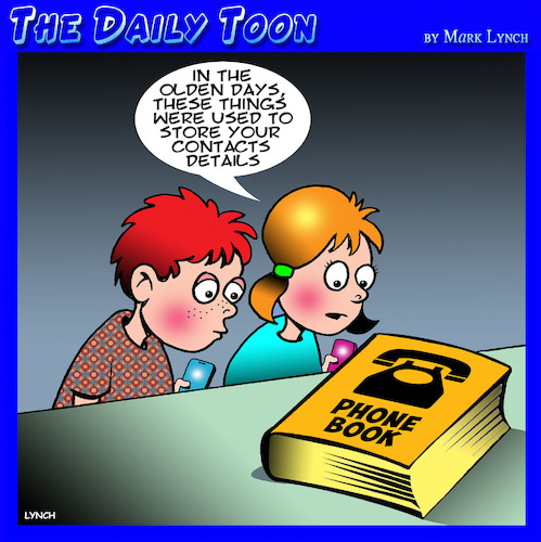 Cartoon: Phone book (medium) by toons tagged contacts,phone,book,yellow,pages,storage,contacts,phone,book,yellow,pages,storage