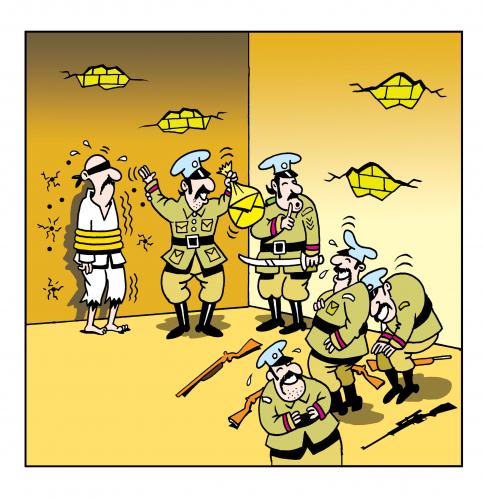 Cartoon: pop (medium) by toons tagged firng,squad,mexico,death