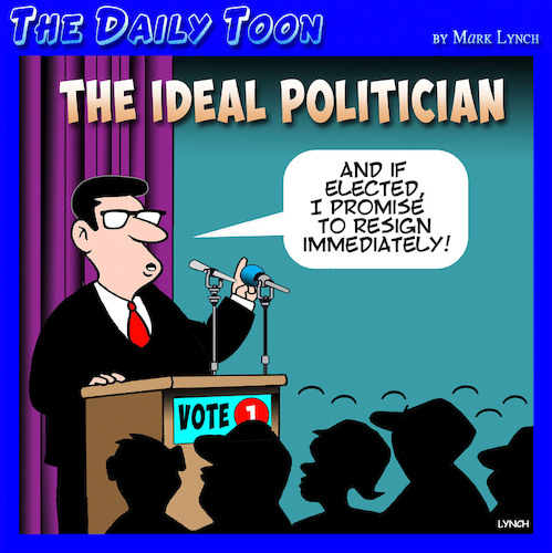 Cartoon: Popular politician (medium) by toons tagged popular,politics,elections,votes,popular,politics,elections,votes