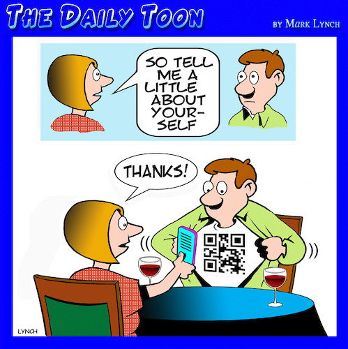 Cartoon: QR code (medium) by toons tagged qr,codes,sign,in,qr,codes,sign,in