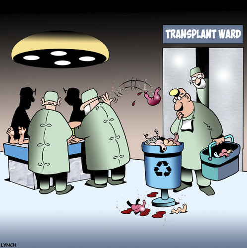 Cartoon: Recycle bin (medium) by toons tagged medical,organ,transplant,recycle,bin,doctors,operating,table,transplants,hospitals,medical,organ,transplant,recycle,bin,doctors,operating,table,transplants,hospitals