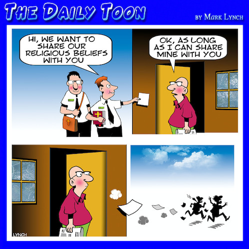 Religious beliefs cartoon Religious beliefs cartoon