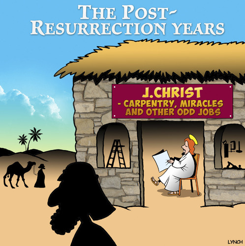 Resurrection cartoon