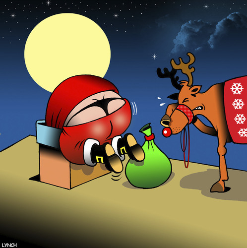 Santas thong By toons, Media & Culture Cartoon