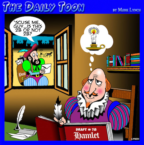 Shakespeare cartoon Shakespeare cartoon