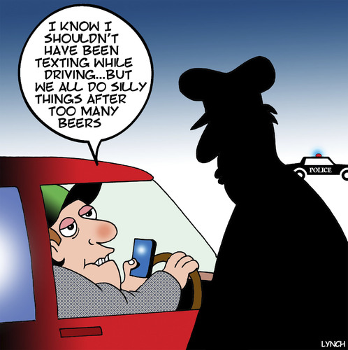 Texting while driving