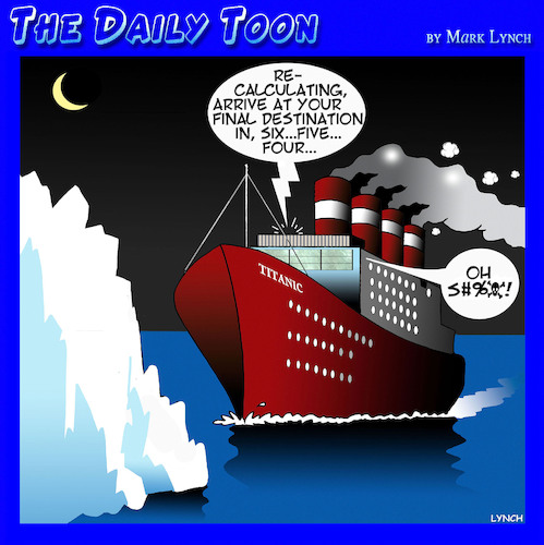 Titanic By toons | Media & Culture Cartoon | TOONPOOL
