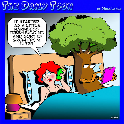 Cartoon: Tree hugger (medium) by toons tagged tree,hugging,environment,tree,hugging,environment