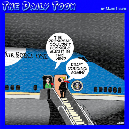 hair force one cartoon