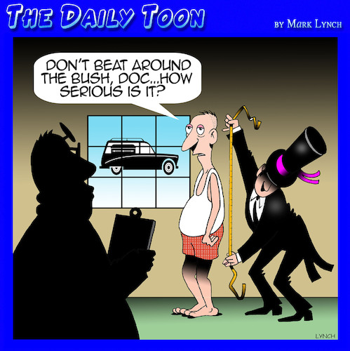 Cartoon: Undertaker (medium) by toons tagged undertakers,hearse,coffin,diagnosis,undertakers,hearse,coffin,diagnosis