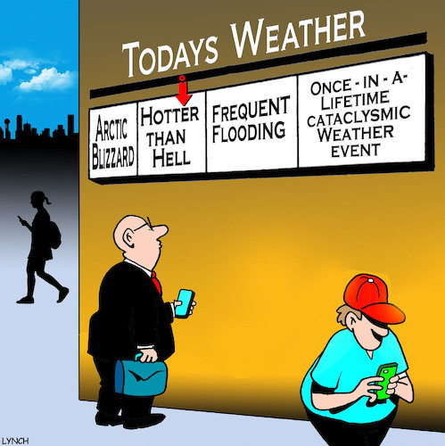 Weather forecast By toons | Nature Cartoon | TOONPOOL