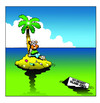 Cartoon: 101 desert island jokes (small) by toons tagged desert,island,cartoons,jokes,funnies,palm,trees,marooned,stranded,seaside,oceans