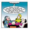 Cartoon: after life (small) by toons tagged seance,afterlife,heaven,departed