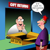 Cartoon: Air guitar (small) by toons tagged air,guitar,musical,instrument,gift,returns,retail