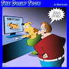 Cartoon: Bad dogs (small) by toons tagged porn,sites,dogs,animals,adult,content