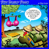 Cartoon: Booby trap (small) by toons tagged bra,boobs,booby,trap,explorers,womans,underwear
