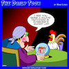 Cartoon: Bucket lists (small) by toons tagged crystal,balls,chickens,bucket,list,colonal,sanders,kentucky,fried,chicken