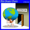 Cartoon: Chiropractor (small) by toons tagged atlas,chiropractors,bad,back,neck,problems