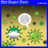Cartoon: Coronavirus (small) by toons tagged surgical,mask,covid,19,germs