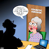 Cartoon: Cosmetic surgery (small) by toons tagged plastic,surgery,cosmetic,botox,collegin
