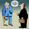 Cartoon: Cost an Arm and a leg money (small) by toons tagged costly,divorce,cost,an,arm,and,leg