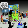 Cartoon: Creating a scene (small) by toons tagged restaurant,bill,creating,scene,theater,props,scenery