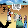 Cartoon: Disability permit (small) by toons tagged jesus,disability,parking,healing,miracle,permit,wheelchair,access