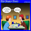 Cartoon: Divorce (small) by toons tagged ex,husband,new,girlfriend,divorcee,wedding