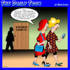 Cartoon: Divorce (small) by toons tagged social,distancing,covid,divorcee