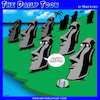 Cartoon: Easter island (small) by toons tagged easter,eggs,happy