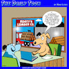 Cartoon: Fetching sticks (small) by toons tagged lumber,yard,timber,sales,dogs