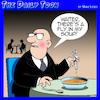 Cartoon: Fly in my soup (small) by toons tagged flies,soup,du,jour,mans,fly