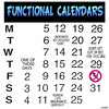 Cartoon: Functional calendars (small) by toons tagged calendars,months,days,fortune,teller,dates