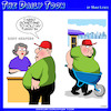 Cartoon: Girdle (small) by toons tagged obesity,girdles,overweight,fat,people