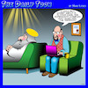 Cartoon: God complex (small) by toons tagged god,superiority,complex,inferiority