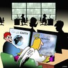 Cartoon: Google Heaven (small) by toons tagged google,earth,sat,nav,maps,angels,heaven,computers