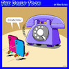 Cartoon: Grandparents (small) by toons tagged smart,phones,old