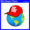 Cartoon: Great again (small) by toons tagged ecology,trump,hat,climate,change