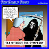 Cartoon: Grim Reaper (small) by toons tagged angel,of,death,grim,reaper,tea,and,sympathy
